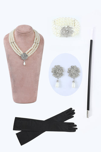 1920s Accessories Set for Women