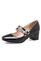 Load image into Gallery viewer, Red Straps Retro Heels